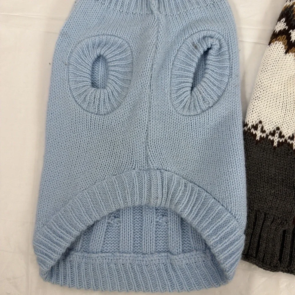 2 DOG‎ SWEATERS -Size XS